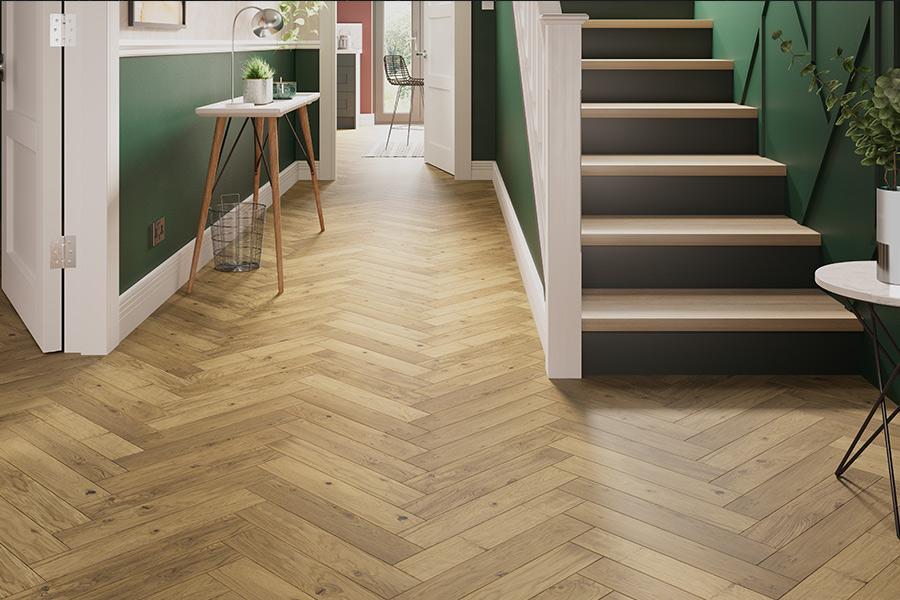 Professional Engineered Rustic Oak Flooring 20mm x 90mm Natural Lacquered 500M x 500M